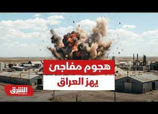  هجوم مفاجئ يهز العراق حريق في منشآت نفطية بعد ضربة بطائرات مسيرة أخبار الشرق