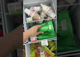  CVS GREEN FOOD CHALLENGE MATCHA EDITION Korean Convenience Store Food Mukbang ASMR Foodie 편의점