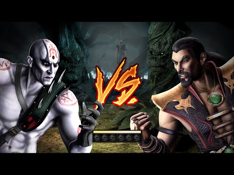 Mortal Kombat 9 Quan Chi Vs Shang Tsung