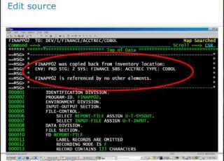 Endevor QuickEdit Demo Part 1