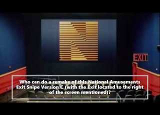  ChaoEmperor S Questions National Amusements Exit Snipe Version C Remake Request