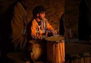 Berber Music Traditional From Desert Sahara Moroco Welcom To Merzouga Desert