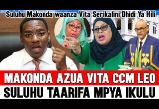 Paul Makonda Azua Vita Serikalini CCM Azungumza Bungeni Kwa Hasira Samia Suluhu Akataa Kumjibu