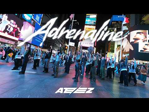 KPOP IN PUBLIC NYC ATEEZ 에이티즈 ADRENALINE 24 DANCERS ONE TAKE DANCE COVER