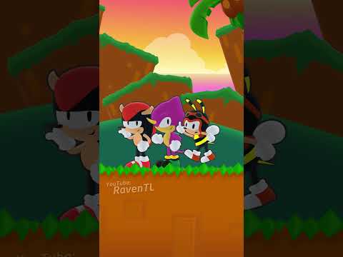 Bombardino Crocodilo Joins Team Chaotix Sonic Aniation Meme