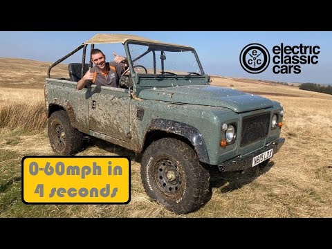 Tesla Powered Land Rover Off Road Adventure Tesla Powered Land Rover Off Road Adventure