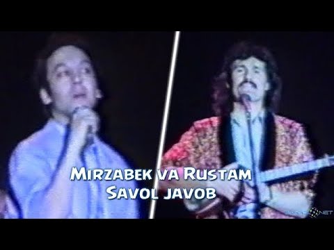 Mirzabek Xolmedov Rustan G Oipov Savol Javob Concert Version