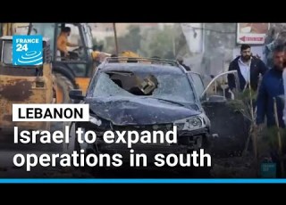 Israel To Expand Operations In Southern Lebanon FRANCE 24 English