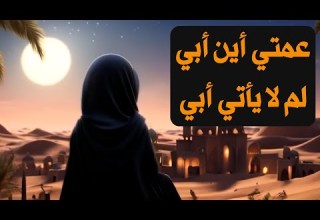 عمتي أين أبي لما لا يأتي أبي