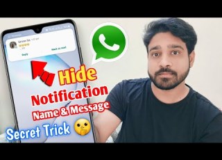 How To Hide Whatsapp Notification Whatsapp Message Notification Hide Kaise Kare