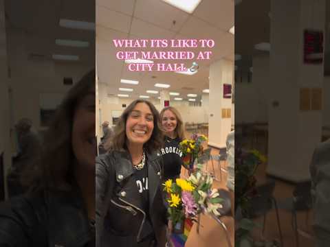 What It S Like To Get Married At City Hall Wedding Cityhallwedding Lesbianwedding Wlw What It S Like To Get Married At City Hall Wedding Cityhallwedding Lesbianwedding Wlw