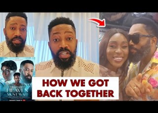  Frederick Leonard Finally Speak On Relationship With Lota Chukwu Their Movie Heaven Must Wait