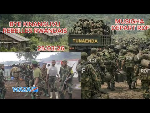 25 03 26 IN MUSIGHA LUBERO THE WAZA AND POPULATION GO CRAZY AFTER THE ESCAPE OF THE RWANDAN M2