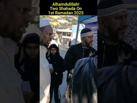 Zwei Damen Konvertierten Am 1 Ramadan 2025 Zum Islam Stratford Dawah