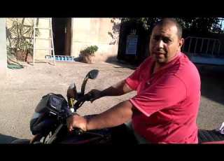 تعليم قيادة موتوسيكل دايون ستة Teaching A Motorcycle Driver Maneuv