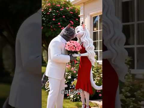 القطة مياو غدرت بجوزها الفقير وخانته ولاكن ربنا رجعله حقه ذكاء اصطناعي قطط Shorts