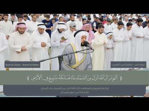سورة الزمر كاملة مع التفسير بصوت القارئ أحمد النفيس