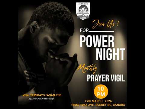 ANGLICAN CHURCH OF THE TRINITY ACTBC 2026 MONTHLY PRAYER VIGIL