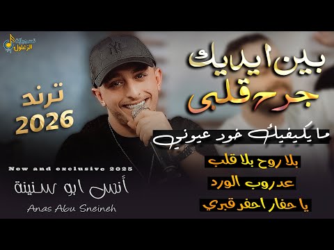 انس ابو سنينة بين ايديك جرح قلبي ما يكيفيك خود عيوني بلا روح بلا قلب يا حفار احفر قبري انس ابو سنينة بين ايديك جرح قلبي ما يكيفيك خود عيوني بلا روح بلا قلب يا حفار احفر قبري