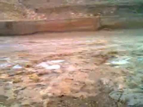 سد يمتلأ بلدية سرقين تيارت