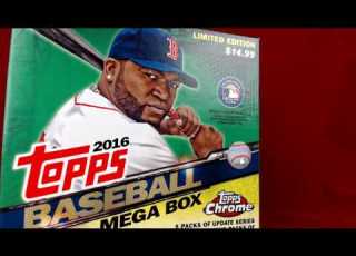  2016 Topps Baseball Mega Box Break