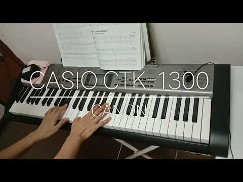 84 CANON Pachelbel CASIO Song Book Piano CTK1300