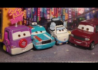 COMPLETE 2016 CRUISIN TOKYO SERIES DISNEY PIXAR CARS 2 MATTEL TAIA HAIKI BOB PULLEY VIC VANLEY