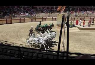 Chariot Race At The Puy Du Fou
