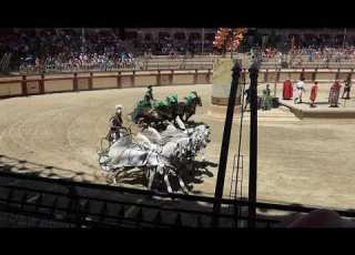 Chariot Race At The Puy Du Fou