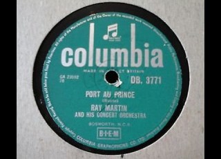  Ray Martin And His Concert Orchestra Port Au Prince 1956 78 Rpm