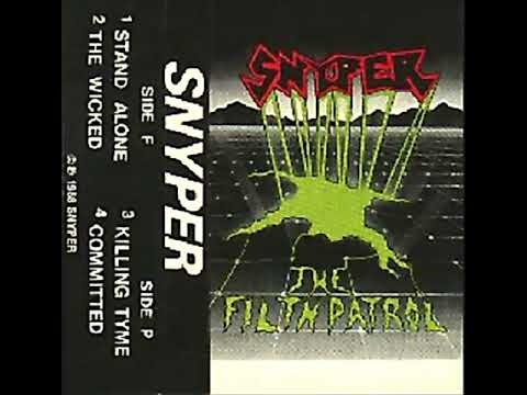 Snyper The Filth Patrol Demo 1988