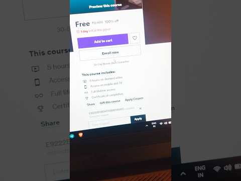 Get Udemy Courses For FREE With Certificates Free Courses