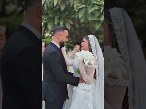 محمد فؤاد يغني لابنته يوم زفافها خبيني جوا حضنك ودفيني لحظة أب ما تتوصفش