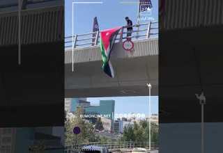 شاهد ردا على من اقتلع العلم نشمي أردني يعيد رفعه في نفس المكان وكالة أنباء رم