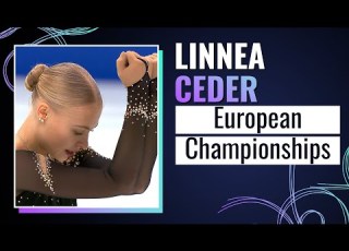  Linnea CEDER FIN Free Skating Tallinn 2025 EuroFigure