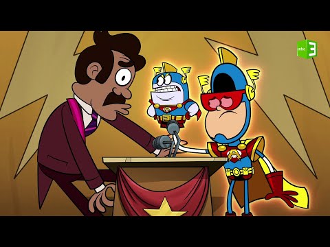 لحظة الإحتفاء بكابتن أتوميك