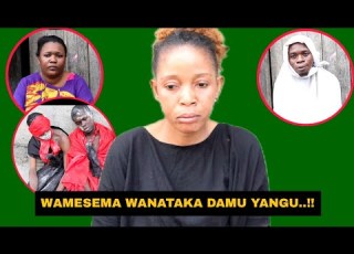  TUMUOMBEE KHADIJA MTOTO WA MAMA MCHAWI ANAYEFUGA MISUKULE ANATESWA SANA UCHAWI ALIOMEZESHWA