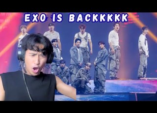 KING IS BACK EXO MMA2025 Full Performance NEW Back It Up MEN REACTION