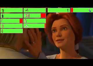 Shrek 2 2004 Final Battle With Healthbars