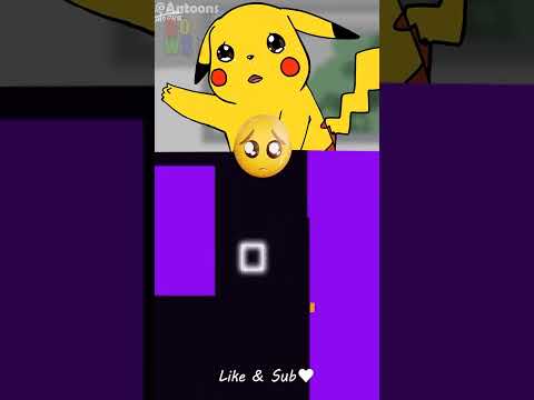 Poor Ash Pikachu Antoons Bouncing Square