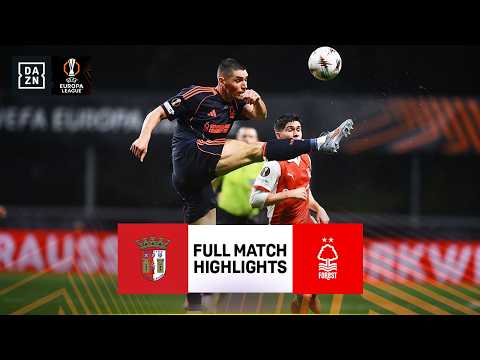 Braga Vs Nottingham Forest UEFA Europa League Highlights Matchday 7 2025 2026