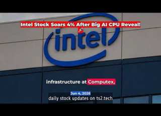  Intel Stock Soars 4 After Big AI CPU Reveal Shorts