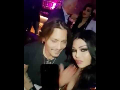 Haifa Wehbe Johnny Depp