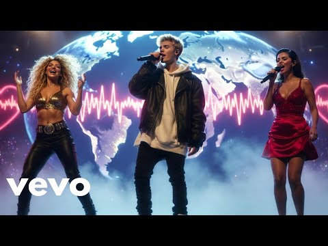 Justin Bieber Ft Shakira Selena Gomez Worldwide Heartbeat Official Video 2026