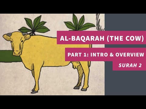 Surah 2 Al Baqarah The Cow Part 1 Intro Overview سورة البقرة