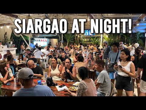 Siargao Nightlife Philippines 4K Night Scenes Hottest Bars Famous Restaurants Siargao Nightlife Philippines 4K Night Scenes Hottest Bars Famous Restaurants