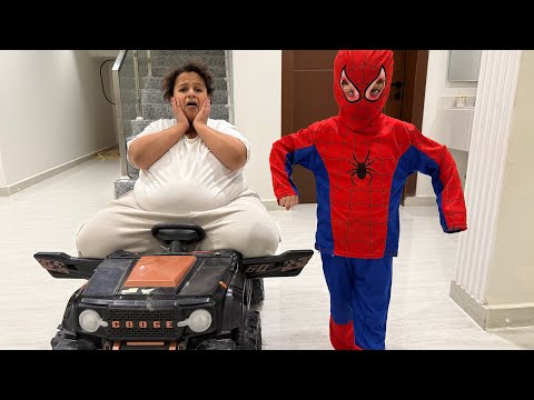 سكتش البطريق اخذ حلويات فهودي وسبيدرمان جلد البطريق سكتش البطريق اخذ حلويات فهودي وسبيدرمان جلد البطريق