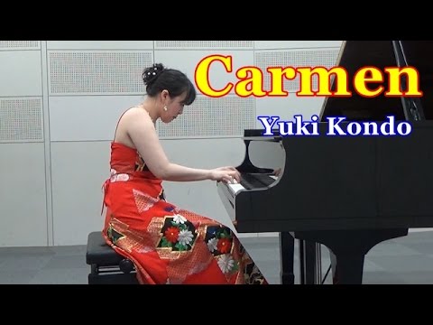 Bizet Carmen Aragonaise Piano Solo Yuki Kondo