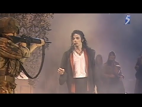 Michael Jackson Earth Song Live HIStory Tour In Copenhagen Remastered