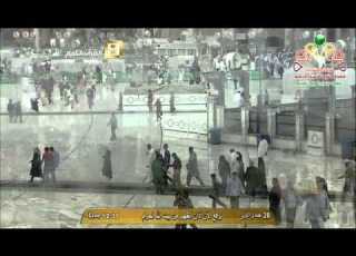 أذان الظهر من المسجد الحرام الخميس 28 5 1436 المؤذن توفيق خوج HD